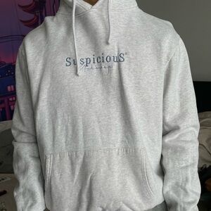 Gray Men's Hoodie